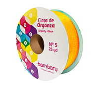 Cinta Organza N°5 x 25 yd Cinta Organza N°5 x 25 yd