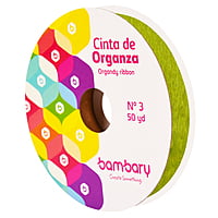 Cinta Organza N°3 x 50 yd Cinta Organza N°3 x 50 yd
