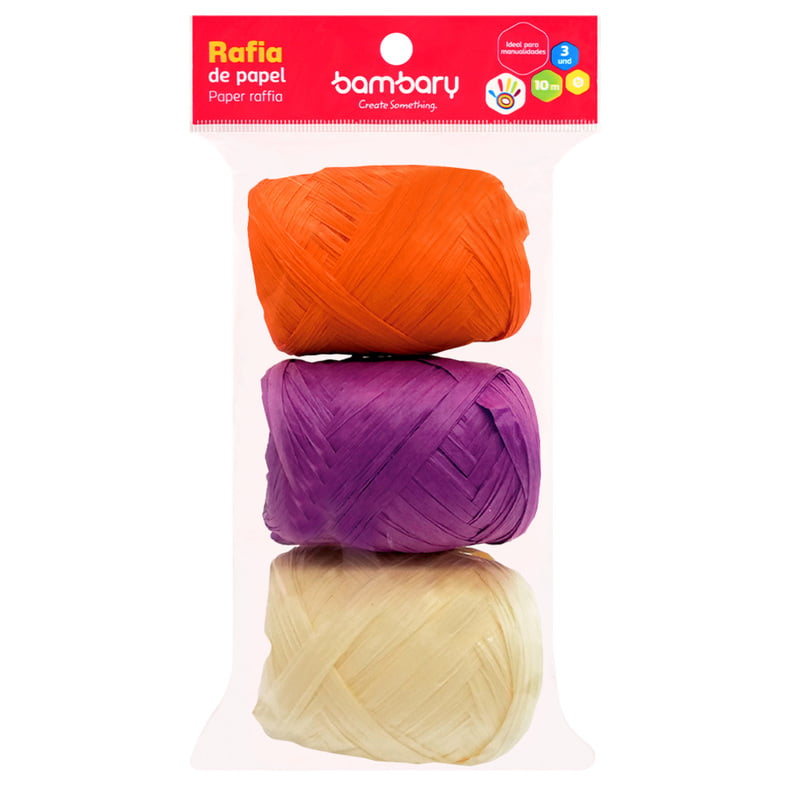 Rafia 3,5 cm x 10 m A/S 3 Und Multicolor 7