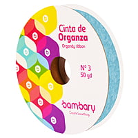 Cinta Organza N°3 x 50 yd