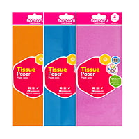 Papel Seda 50cm x 70cm A/S 3 Und Unicolor Papel Seda 50cm x 70cm A/S 3 Und Unicolor
