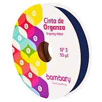 Cinta Organza N°3 x 50 yd Cinta Organza N°3 x 50 yd