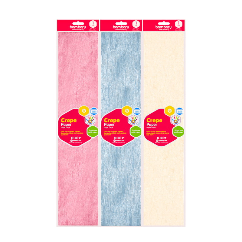 Papel Crepe 50cm x 2mts A/S Perlados 