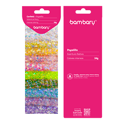 Escarcha Confetti Colores Resplandecientes 20 g (2 g x 10 Bolsas)