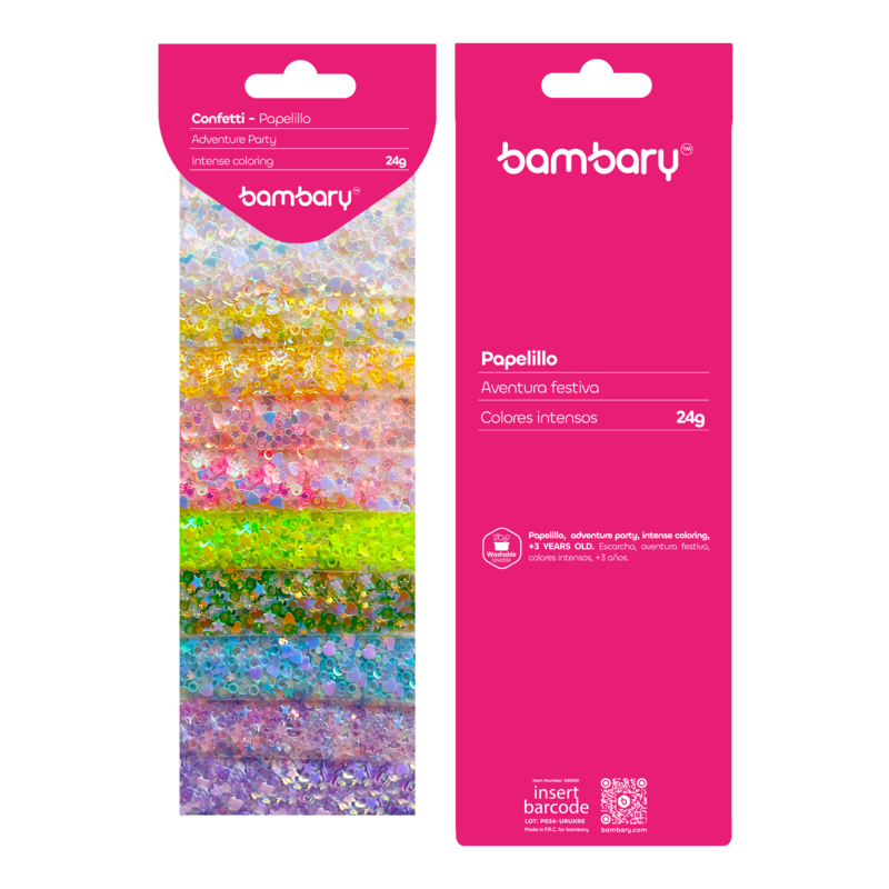 Escarcha Confetti Colores Resplandecientes 20 g (2 g x 10 Bolsas)