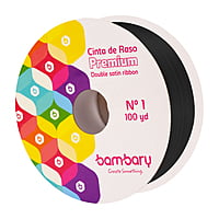 Cinta Raso N°1 x 100 yd