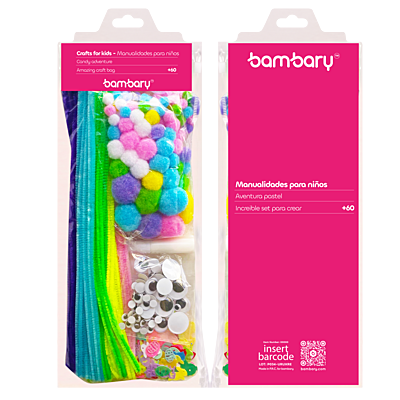 Set para Manualidades Aventura Candy (+60 Und)